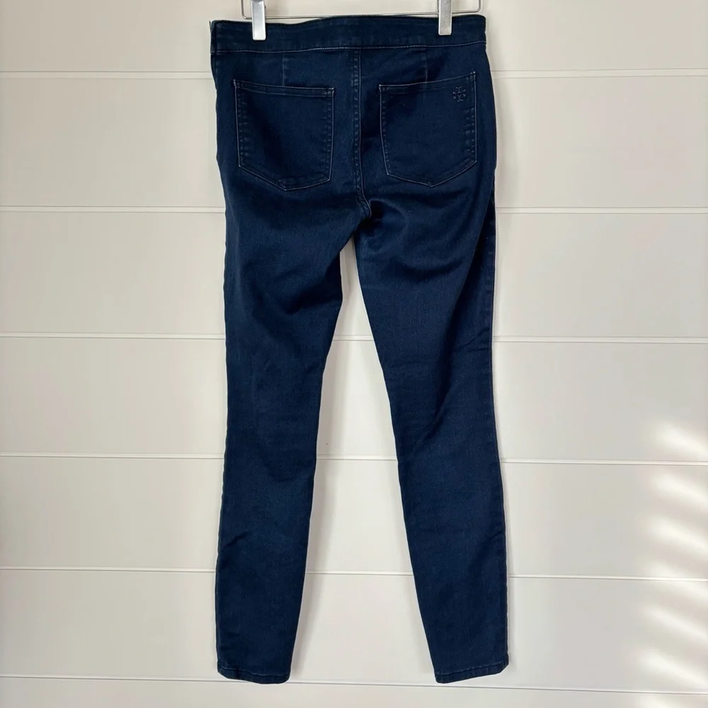 Tory Burch Side Zip Skinny Dark Jeans Women's Size 27
